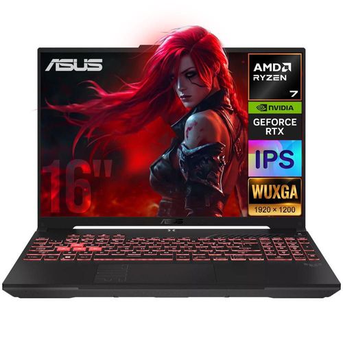 Laptop gamer asus tuf a16 geforce rtx 4050 ryzen 7 16gb 512gb