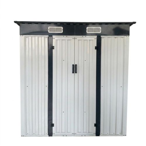 Ilios Innova | Bodega exterior blanca acero EPS techo inclinado