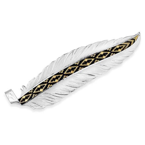 Pluma para Sombrero Montana Silversmiths “Confianza y Honor”