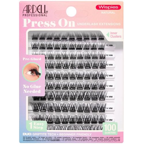 Pestañas postizas Ardell Wispies Natural 100 uds