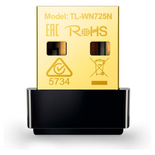 Adaptador Inalambrico USB Wifi TP-LINK TL-WN725N 2.4Ghz 150Mbps