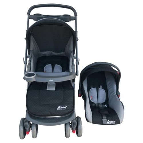 Carriola y auto-asiento DBebe Travel System Star Baby Negra -End_