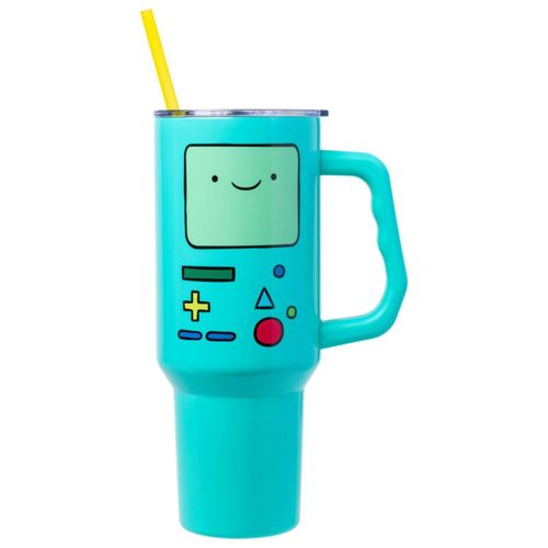 Vaso Térmico Silver Buffalo 1200 ml BMO (Adventure Time) de Acero Inoxidable