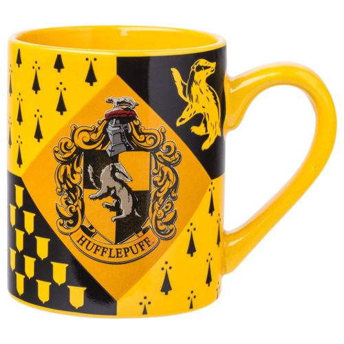 Taza Silver Buffalo 414 ml Hufflepuff Harry Potter