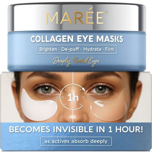 Parche para Ojos MAREE Colágeno Peptídico Cafeína y Retinol