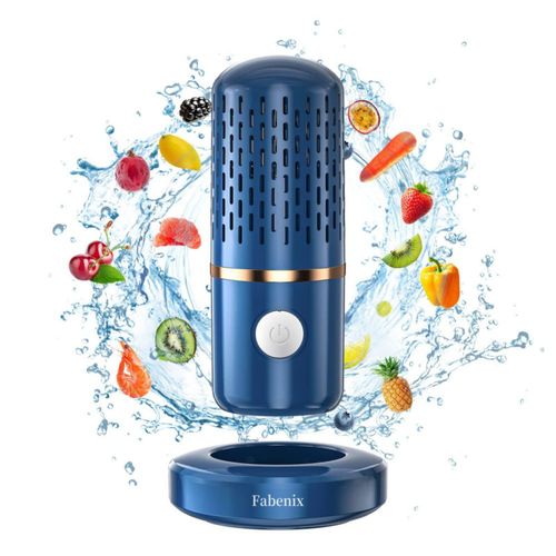 Purificador de alimentos Fabenix USB inalámbrico azul mediano