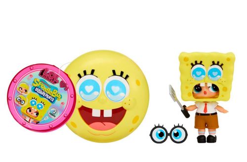 Figura de juguete L.O.L. Surprise! SpongeBob – 7 sorpresas