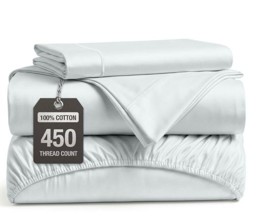 Sábanas LANE LINEN Twin XL 450TC 100% Algodón Satén