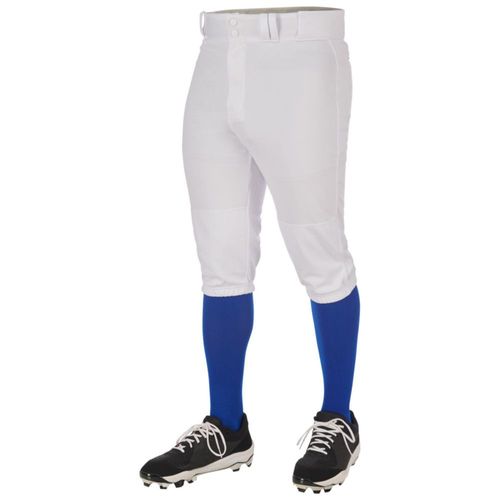 Pantalones tipo knicker de béisbol CHAMPRO adulto talla mediana color blanco