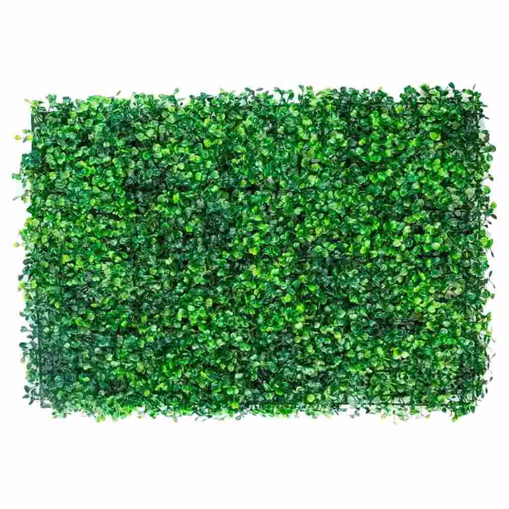 Muro Verde 30 Pzas Follaje Artificial Sintetico 60x40 Cm Pared