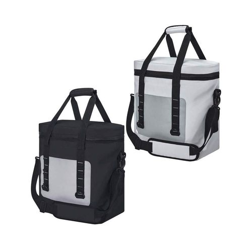 Paquete 7 piezas hielera corporativa impermeable de alta capacidad blanco