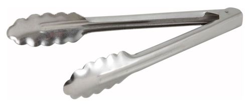 Pinzas de utilidad Winco 23 cm acero inoxidable peso pesado