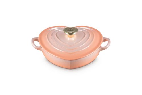 Cazuela Le Creuset de Hierro Fundido Esmaltado 125 L Color Durazno