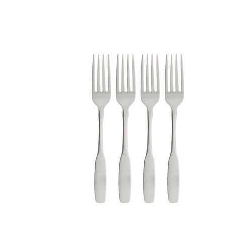 Oneida Paul Revere Fine Juego de Cubiertos – Tenedores de Cena Set de 4 Acero Inoxidable 18/10 Apto para Lavavajillas