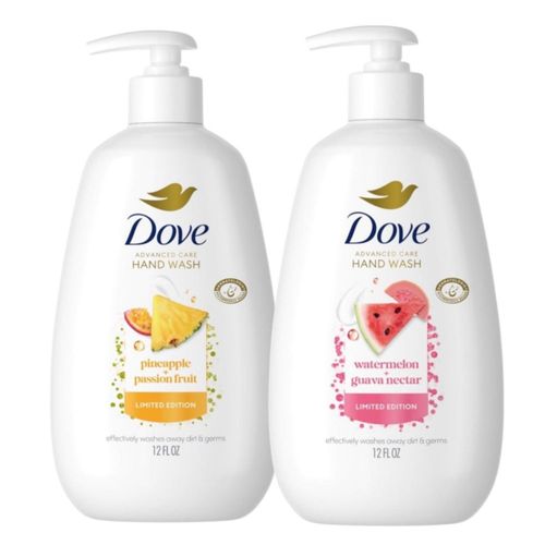 Gel de manos Dove 355 ml pack de 2 Piña + Guayaba