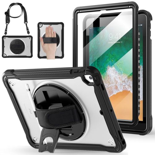 Funda para iPad BRAECNstock 9.7" negra con correa y soporte