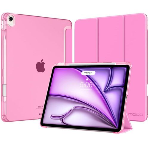 Funda MoKo para iPad Air 13 pulgadas (M4/M3/M2) con soporte para Apple Pencil Pro