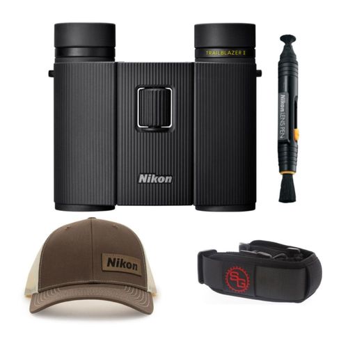 Binoculares Nikon Trailblazer II 8x25 Negro – Pack