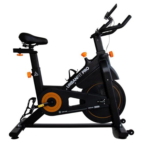 Bicicleta Fija Para Spinning Fitness Cardio Negro Unitalla