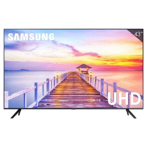 Pantalla Samsung 43 pulgadas UHD 4K UN43AU7000 Smart TV