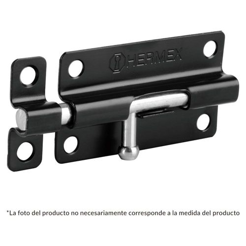 Pasador De Acero Negro 2' Basic Hermex