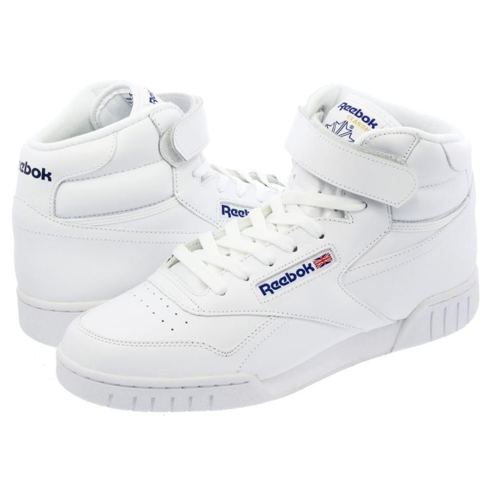 Tenis Reebok Ex-O-Fit Hi de Bota Retro Total White - Hombre