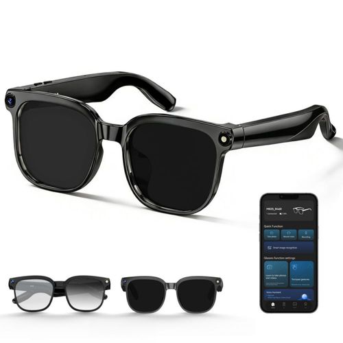 Gafas Inteligentes SUPXJTAI con Cámara 1080p y Bluetooth 5.4