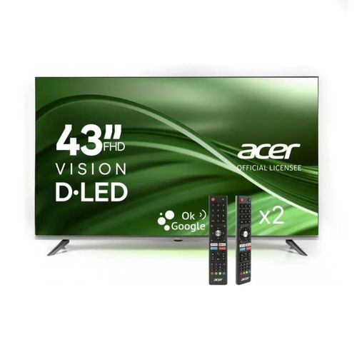 Smart Tv Pantalla Acer 43 Pulg Dled Fhd Android Tv Ok Google