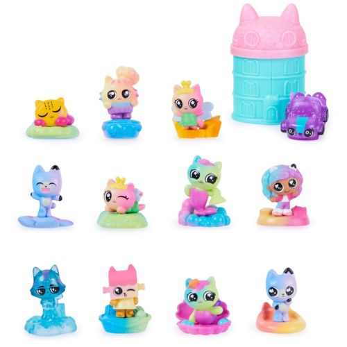 Minifiguras de Toy Gabby's Dollhouse Meow-Mazing paquete de 12 unidades más de 3 años
