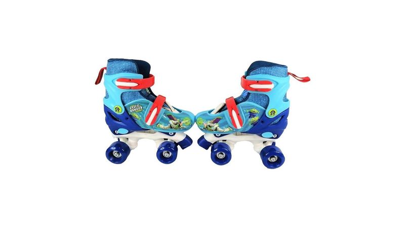 Patines Roller Toy Story Ajustables Infantiles Azul Talla 19-21