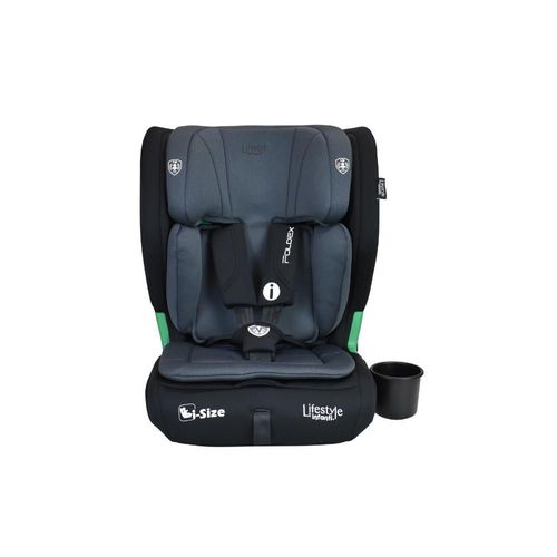 Autoasiento Foldex Grupo 1, 2 y 3, i-Size, Arnés De 5 Puntos, ISOFIX, Top Tether, Cabezal Ajustable Protección Lateral, Plegable, Lifestyle By Infanti