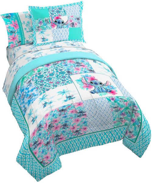 Juego de ropa de cama Jay Franco Full 7 piezas Lilo & Stitch