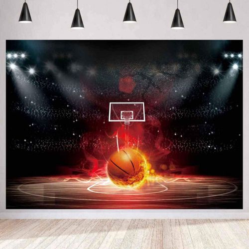 Fondo MEETSIOY 183x152 cm Decoración de Fiesta de Baloncesto