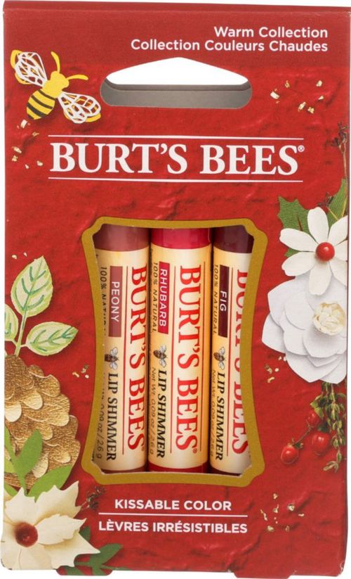 Burt's Bees Color Labial Pack de 3 – Colección Warm