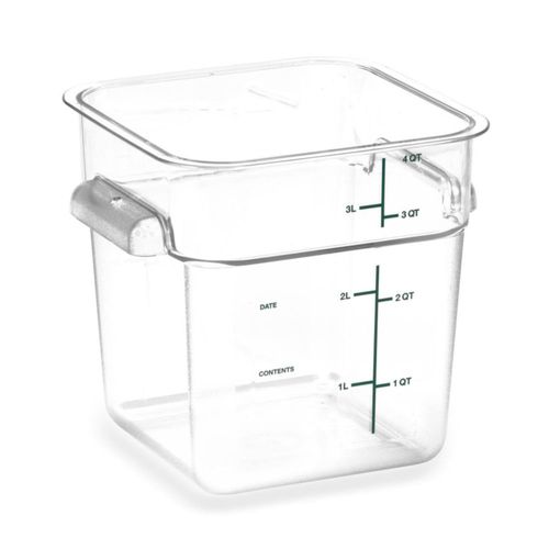 Recipiente de Almacenamiento de Alimentos Carlisle 38 L Transparente de Policarbonato