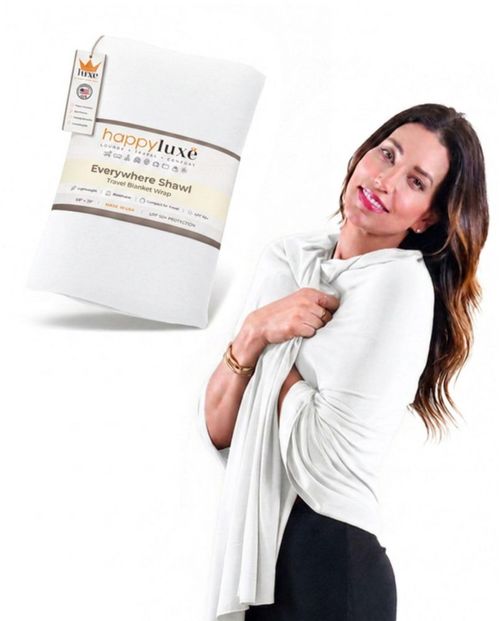 Chal Happyluxe 173x89 cm Fabricado en EE. UU. UPF 50+