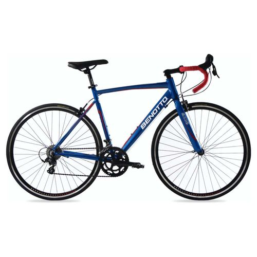 Bicicleta Benotto Ruta 590 R700 14v Aluminio Palancas Duales Azul 51