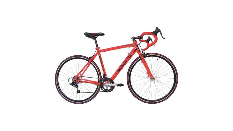 Bicicleta Benotto Ruta 570 Aluminio R700c 14v Shimano Rojo 51