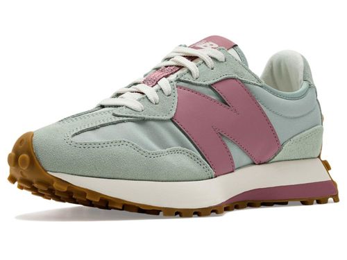 Zapatillas New Balance 327 7.5 Gris/Madera Rosa