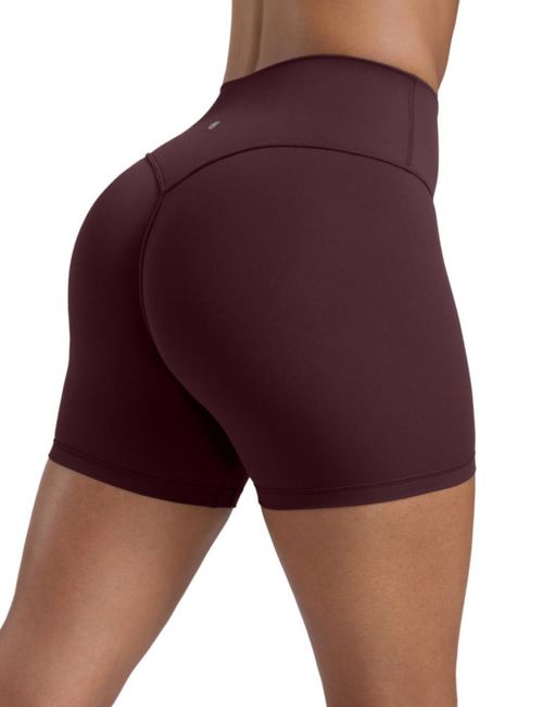 Shorts CRZ YOGA Secretsculpt 10 cm Ciruela Madura