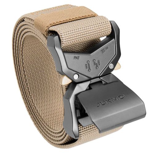 Cinturón táctico JUKMO Military Hiking Rigger 1.5 Nylon Coyote