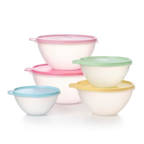 Juego de 10 piezas de recipientes para alimentos Tupperware Wonderlier
