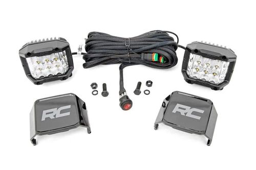 Luces LED Rough Country de 3" de haz amplio OSRAM par