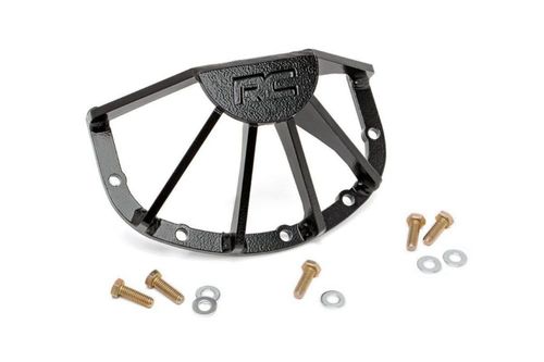 Guardia de Diferencial Rough Country 1035 Negro Acero 1/4" (06 cm)