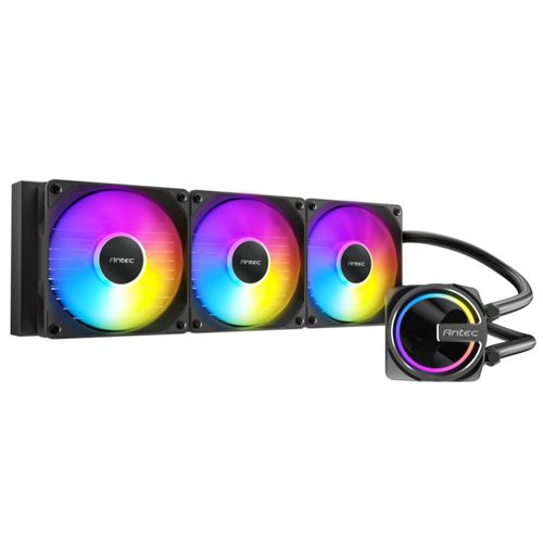 Enfriador de CPU Líquido AIO Antec Skeleton 360 ARGB 360 mm Negro