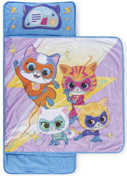 Colchoneta para Siesta Jay Franco 86 cm Púrpura Super Kitties