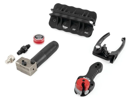 Kit de Herramientas para Líneas de Freno Titan 3/16" de 4 Piezas