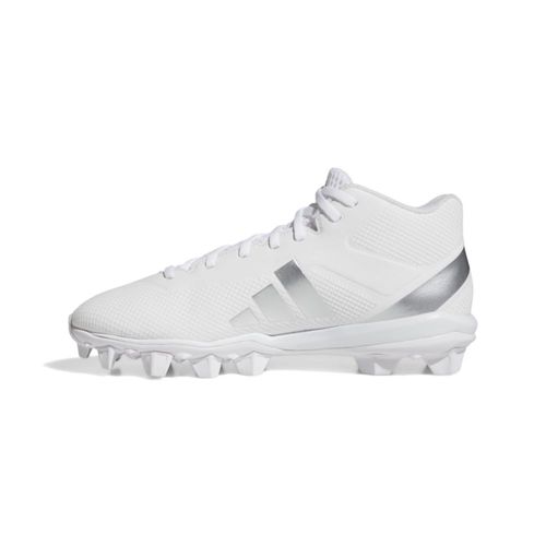 Botas de fútbol americano adidas Adizero Impact.2 11 Blanco/Plateado