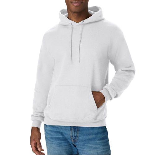 Sudadera Hanes XXL blanca de felpa (pulóver)