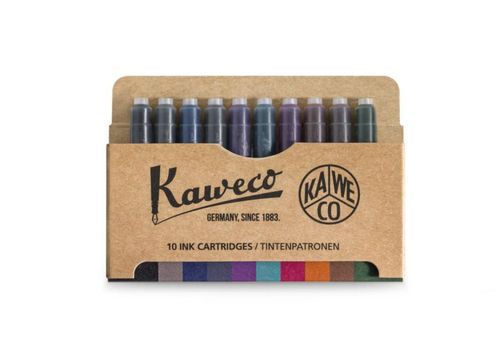 Cartuchos de tinta Kaweco 10 unidades 10 colores 1 ml